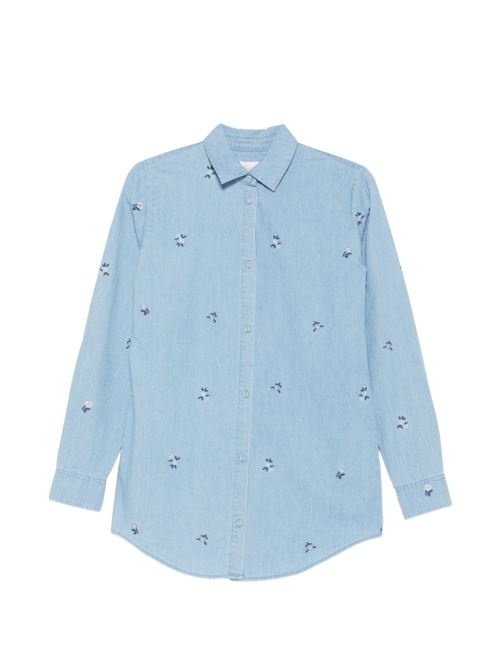Camicia bambina MC2 Saint Barth celeste MC2 SAINT BARTH Kids | MINI BRIGITTE00379L